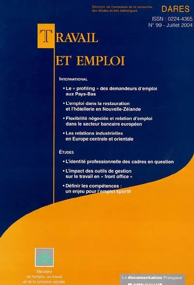 Travail et emploi, n° 99