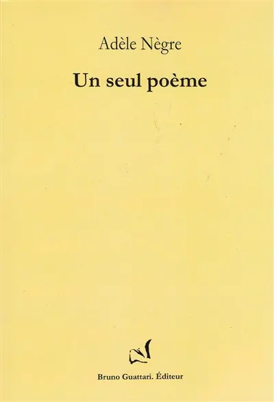 Un seul poème