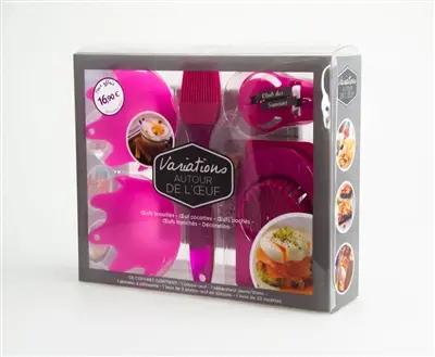 Variations autour de l'oeuf : oeufs brouillés, oeuf cocottes, oeufs pochés, oeufs tranchés, décoration