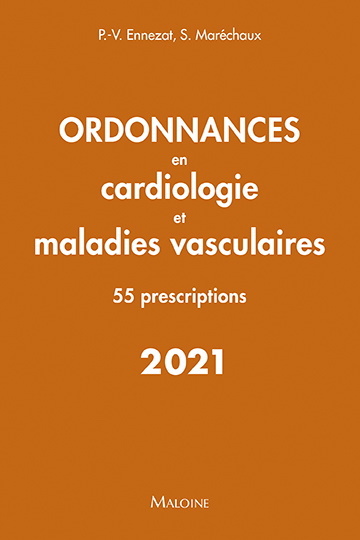 Ordonnances en cardiologie et maladies vasculaires : 55 prescriptions : 2021