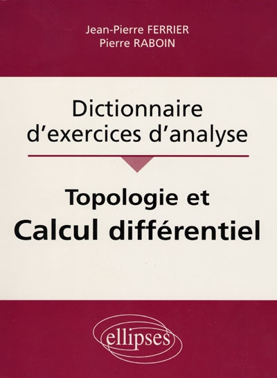 Topologie et calcul différentiel