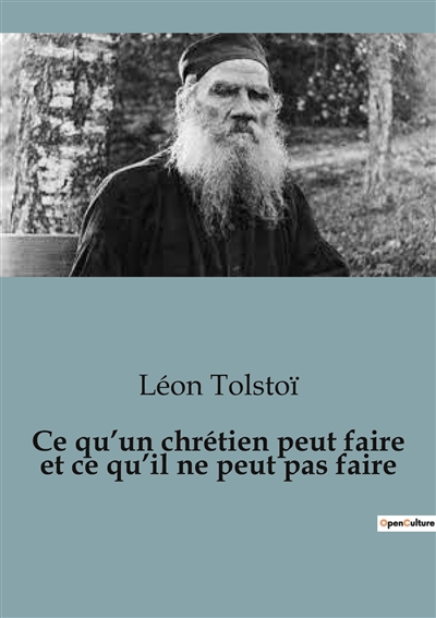 Ce qu’un chrétien peut faire et ce qu’il ne peut pas faire