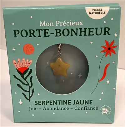 Serpentine jaune : joie, abondance, confiance : mon précieux porte-bonheur
