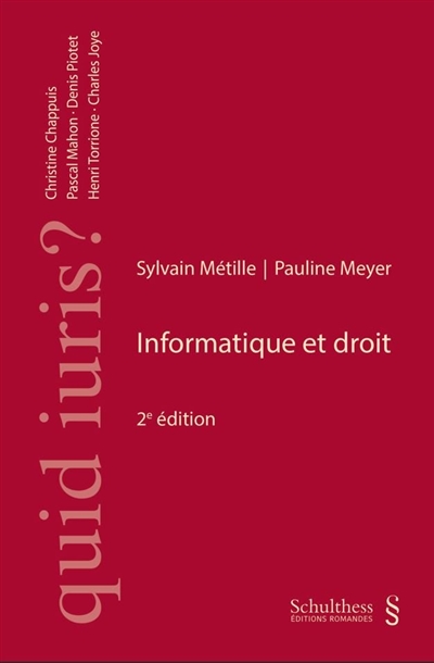 Informatique et droit