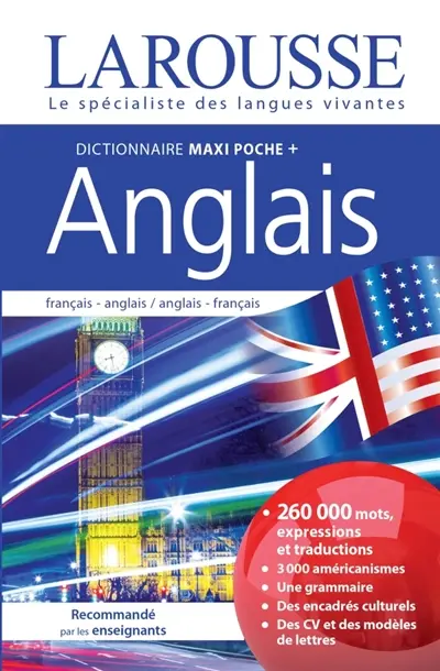 Dictionnaire maxipoche + anglais : français-anglais, anglais-français