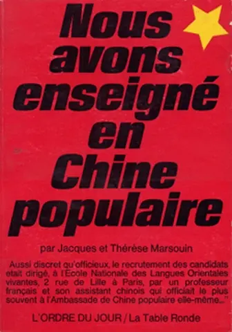 Nous avons enseigné en Chine populaire