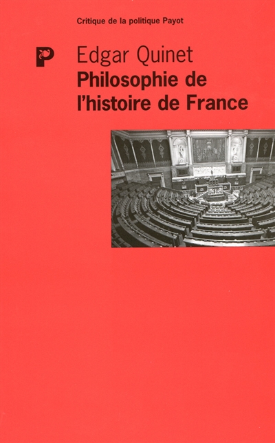 Philosophie de l'histoire de France