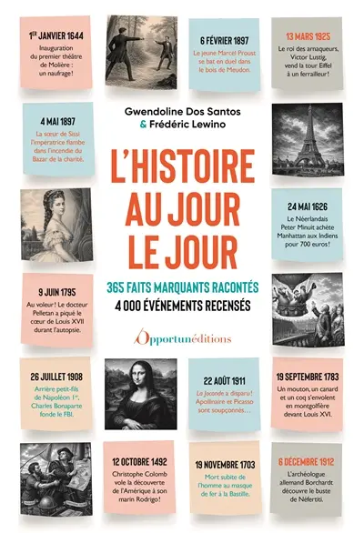 L'histoire au jour le jour : 365 faits marquants racontés, 4.000 événements recensés