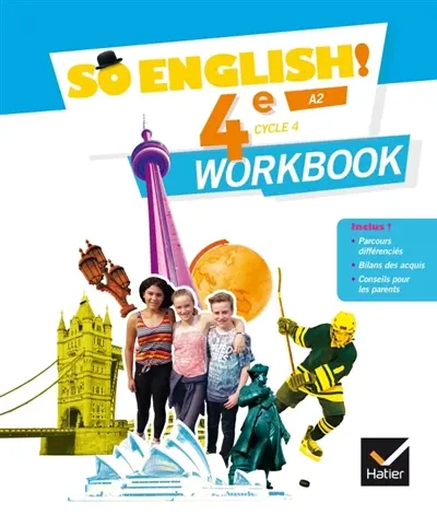 So English ! 4e, cycle 4, A2 : workbook So English ! 4e, cycle 4, A2 : workbook