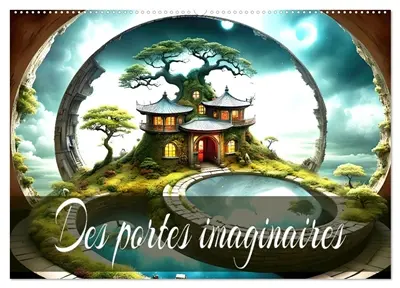 Des Portes imaginaires (Calendrier mural 2026 DIN A2 vertical), CALVENDO calendrier mensuel : Un voyage annuel à travers les mystérieuses portes de l'Asie.
