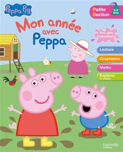 Mon année avec Peppa Pig : petite section, 3-4 ans