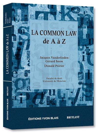 La common law de A à Z