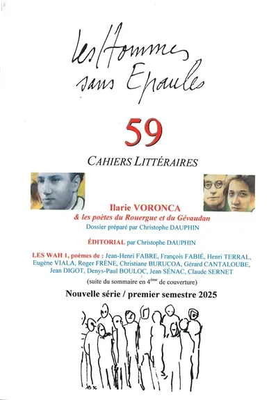 Les Hommes sans Epaules n°59, Dossier : Ilarie VORONCA & les poètes du Rouergue et du Gévaudan
