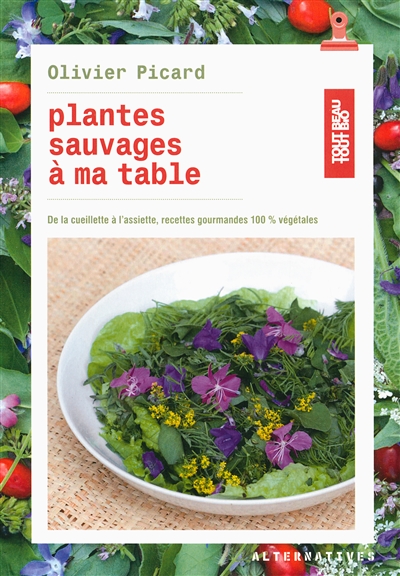 Plantes sauvages à ma table : de la cueillette à l'assiette : recettes gourmandes 100 % végétales