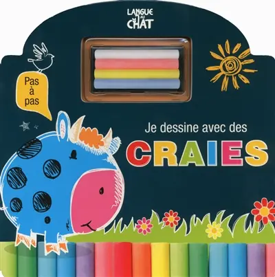 Je dessine avec des craies : pas à pas