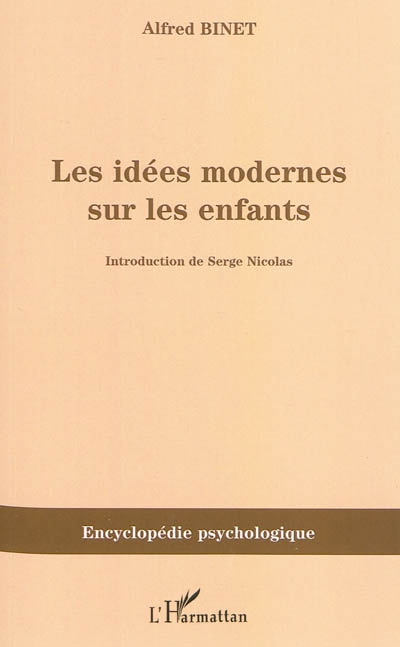 Les idées modernes sur les enfants (1909)