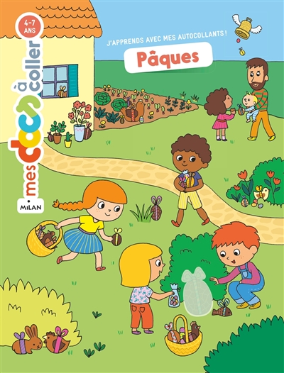 Mes docs à coller Pâques : autocollants