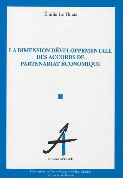 La dimension développementale des accords de partenariat économique