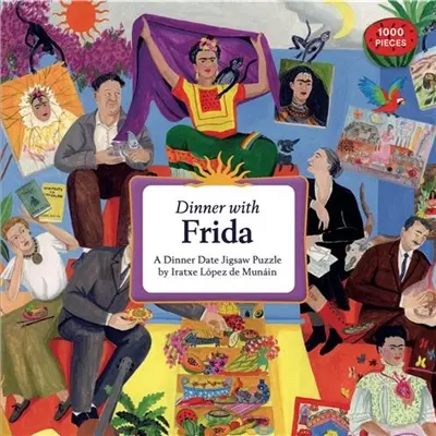 Dinner with Frida A 1000 Piece Dinner Date Jigsaw Puzzle