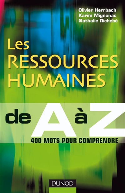 Les ressources humaines de A à Z