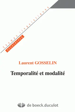 Temporalité et modalité