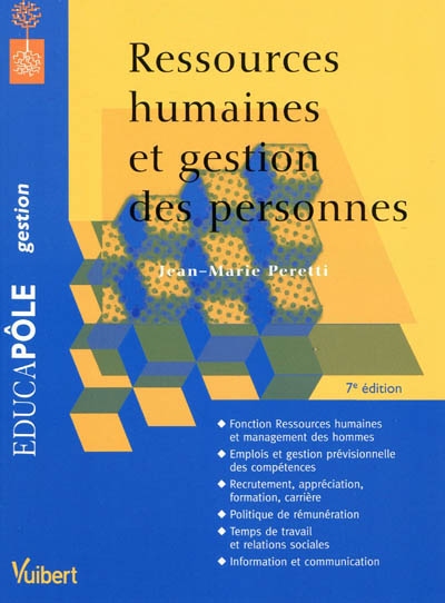Ressources humaines et gestion des personnes