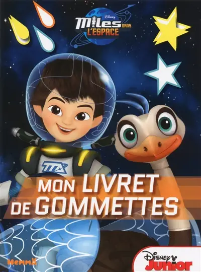 Miles dans l'espace : mon livret de gommettes