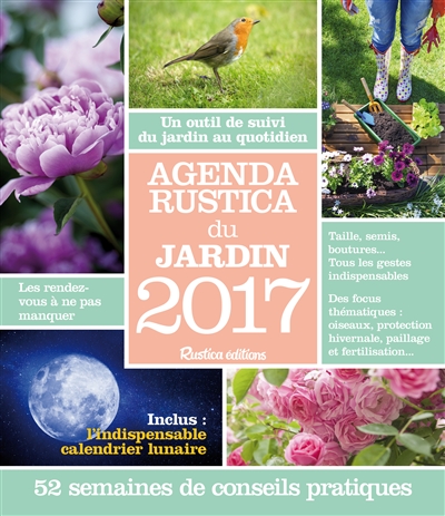 Agenda Rustica du jardin 2017