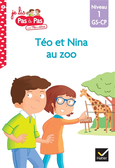 Téo et Nina au zoo : niveau 1, GS-CP
