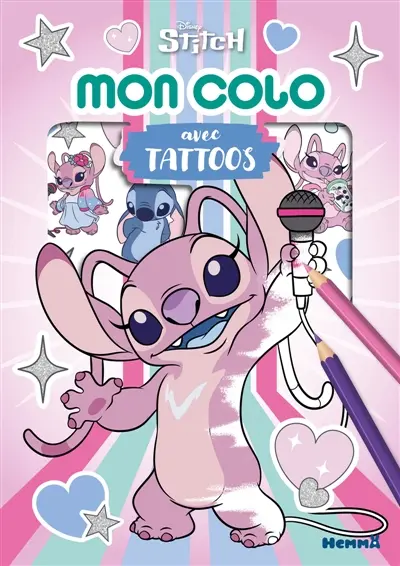 Disney Stitch : Mon colo avec tattoos (Angel)