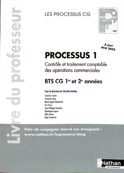 Processus 1 BTS CG 1re et...