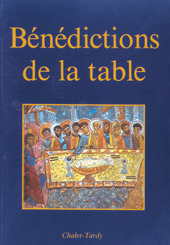 Bénédiction de la table : extrait du rituel romain