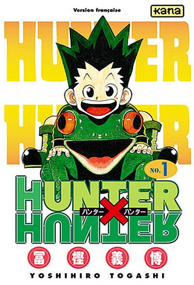 Hunter X Hunter : tomes 1, 2 et 3