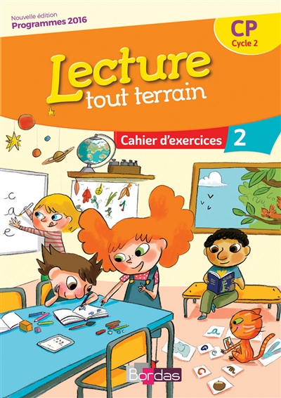 Lecture tout terrain CP, cycle 2 : cahier d'exercices 2 : programmes 2016