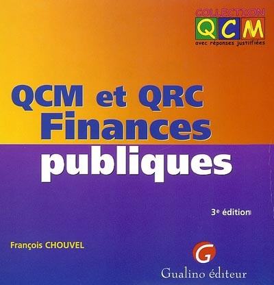 QCM et QRC finances publiques