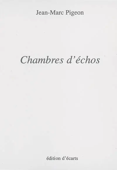 Chambres d'échos