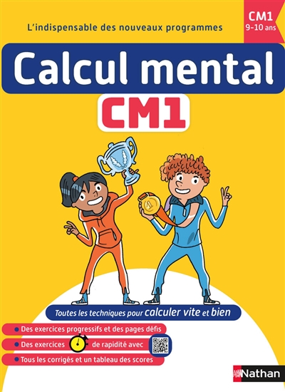 Calcul mental CM1 : 9-10 ans