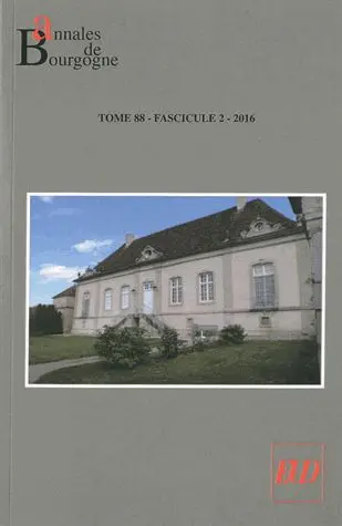 Annales de Bourgogne, n° 88-2