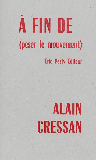 A fin de (peser le mouvement)