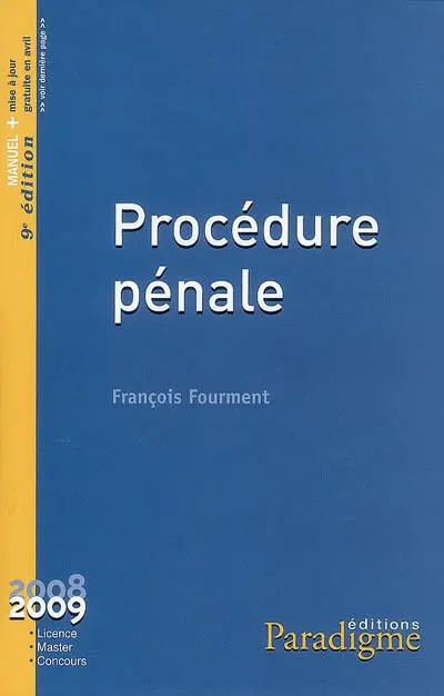 Procédure pénale