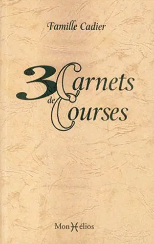 3 carnets de courses : courses et ascensions