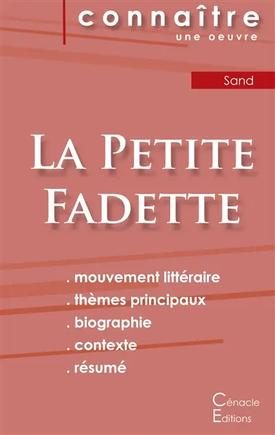 Fiche de lecture La Petite Fadette de George Sand (Analyse littéraire de référence et résumé complet)