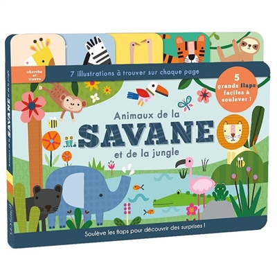 Les animaux de la savane et de la jungle