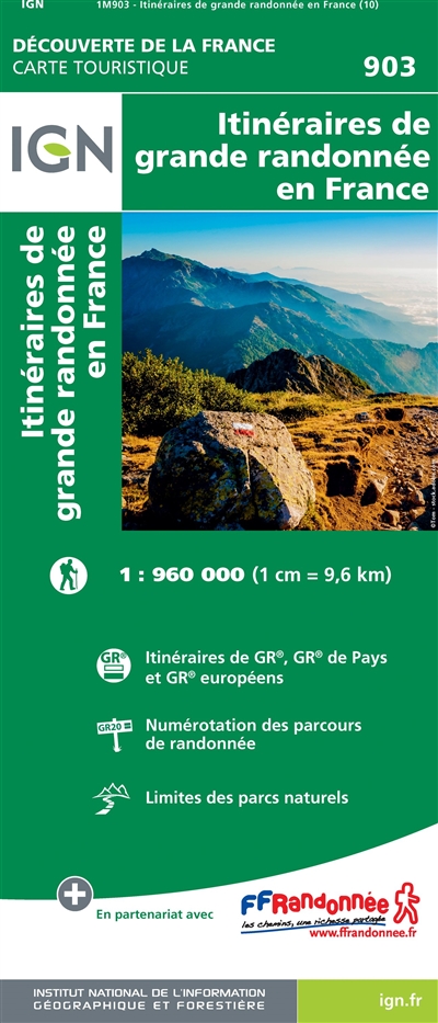 Itinéraires de grande randonnée en France