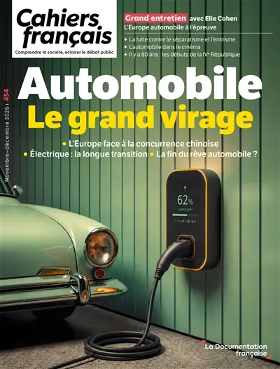 Cahiers français. Automobile : le grand virage
