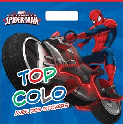 Ultimate Spider-Man : top colo avec des stickers