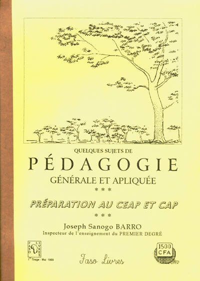 Quelques sujets de pédagogie générale et appliquée : préparation au CEAP et CAP