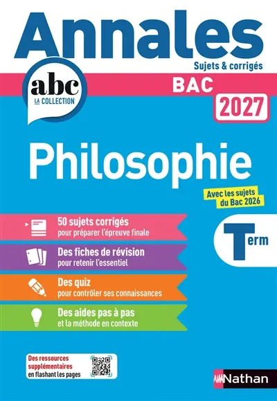 Philosophie terminale : bac 2027