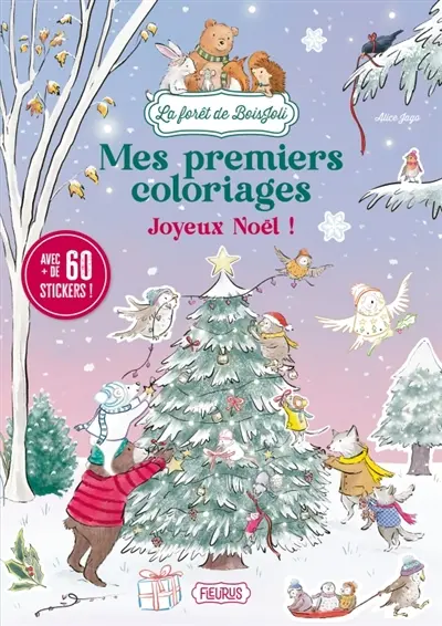 Joyeux Noël ! : mes premiers coloriages