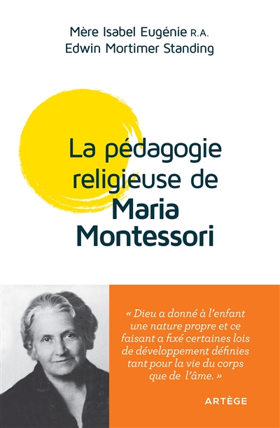 La pédagogie religieuse de Maria Montessori
